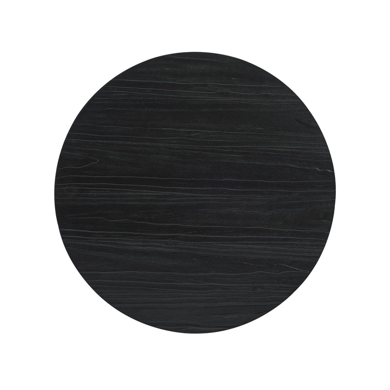 Chapman Shou Sugi Ban Petite Round Dining Table