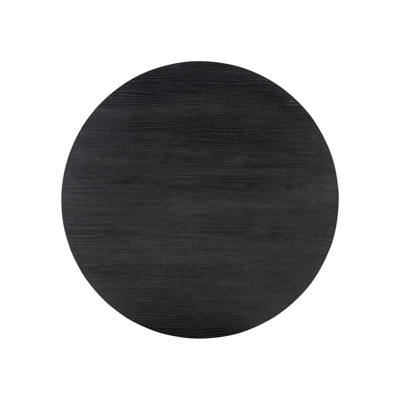 Chapman Shou Sugi Ban Round Cocktail Table
