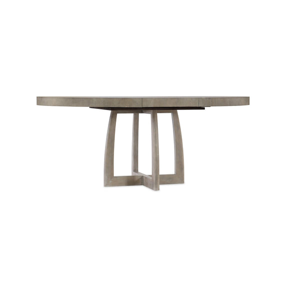 Affinity 48in Round Pedestal Dining Table with 1-18in Leaf