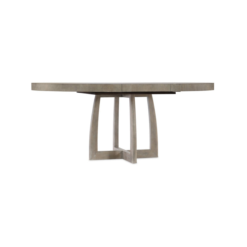Affinity 48in Round Pedestal Dining Table with 1-18in Leaf