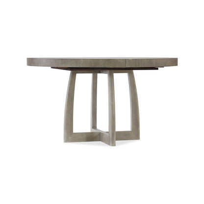 Affinity 48in Round Pedestal Dining Table with 1-18in Leaf