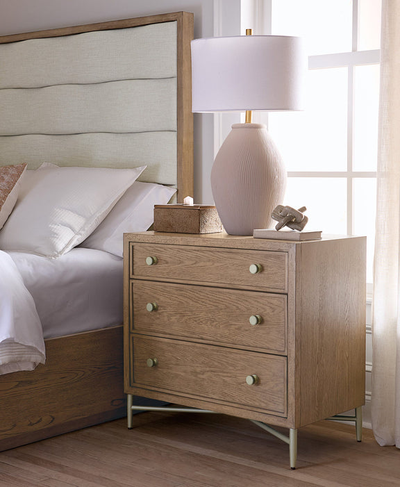 Sonnet Three-Drawer Nightstand