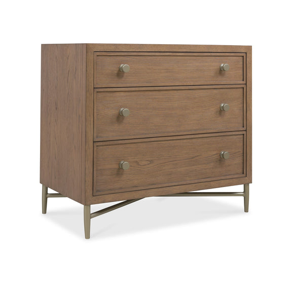 Sonnet Three-Drawer Nightstand