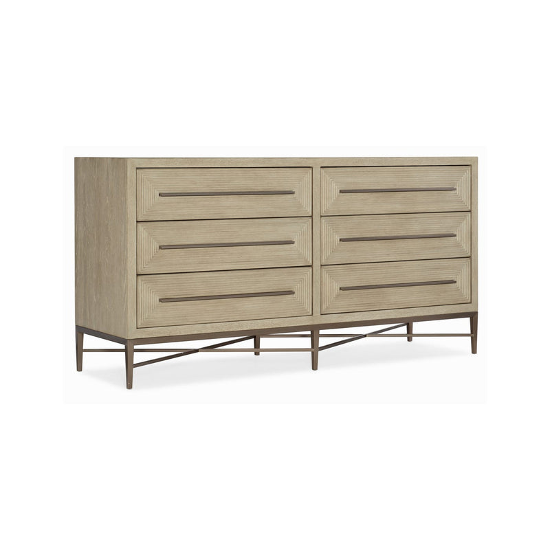 Cascade Six-Drawer Dresser