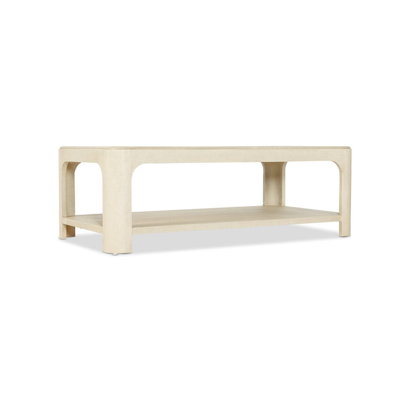 Archives Raffia Rectangle Cocktail Table