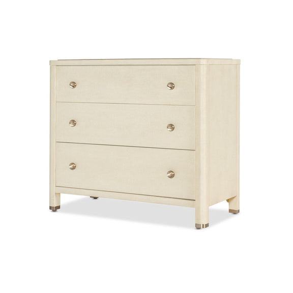 Archives Raffia Three-Drawer Chest