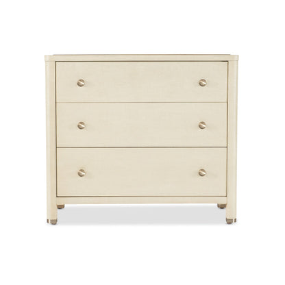 Archives Raffia Three-Drawer Chest