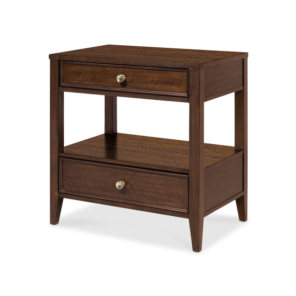 Archives Two-Drawer Nightstand