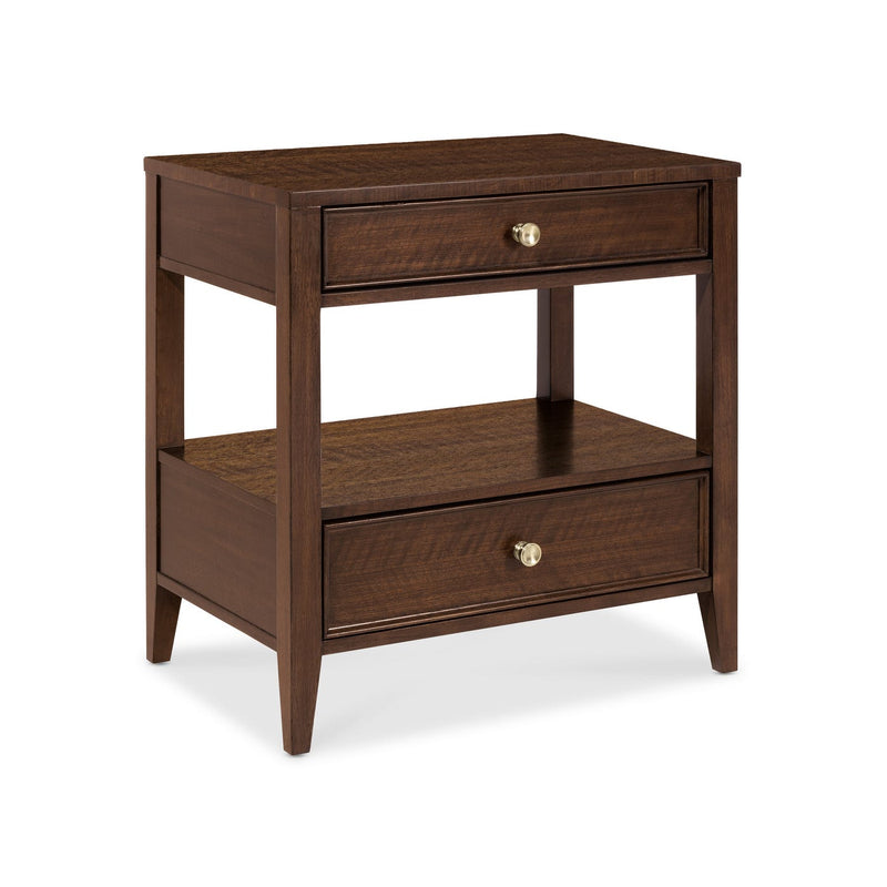 Archives Two-Drawer Nightstand
