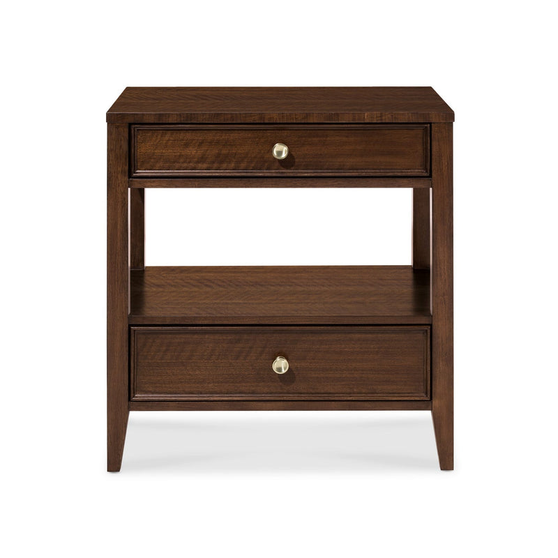 Archives Two-Drawer Nightstand