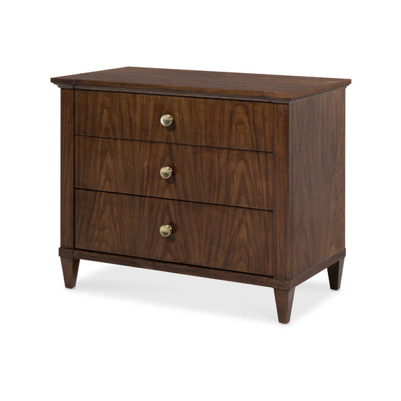 Archives Three-Drawer Nightstand