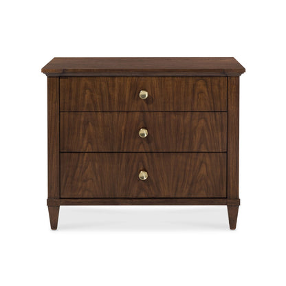 Archives Three-Drawer Nightstand