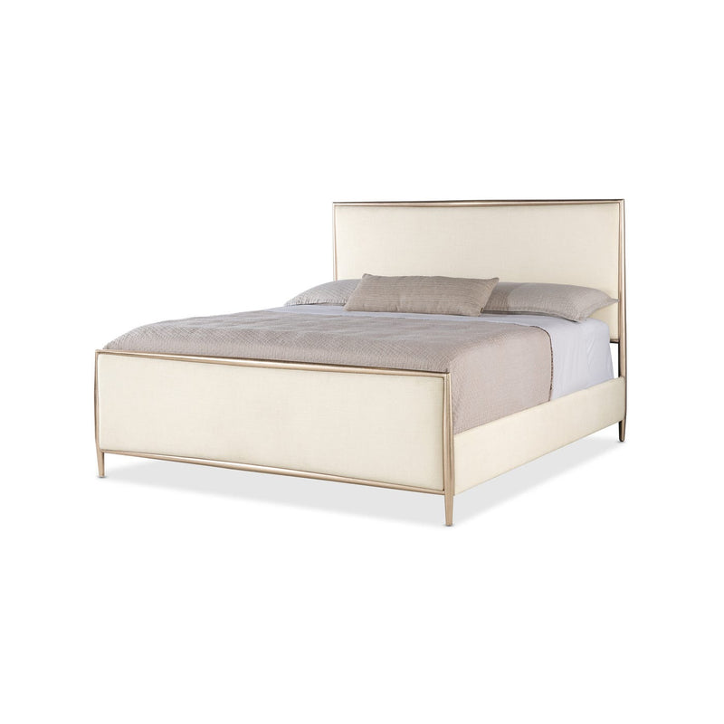 Westwood Upholstered Metal Bed