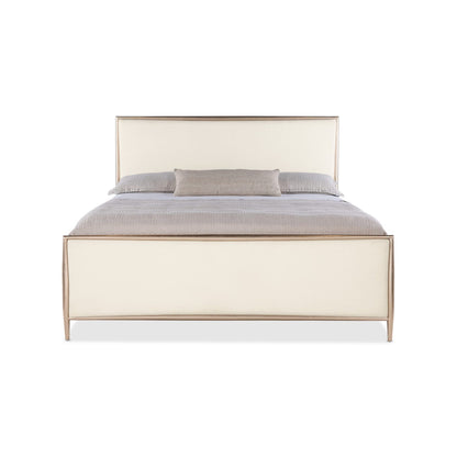Westwood Upholstered Metal Bed