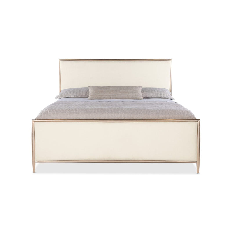 Westwood Upholstered Metal Bed