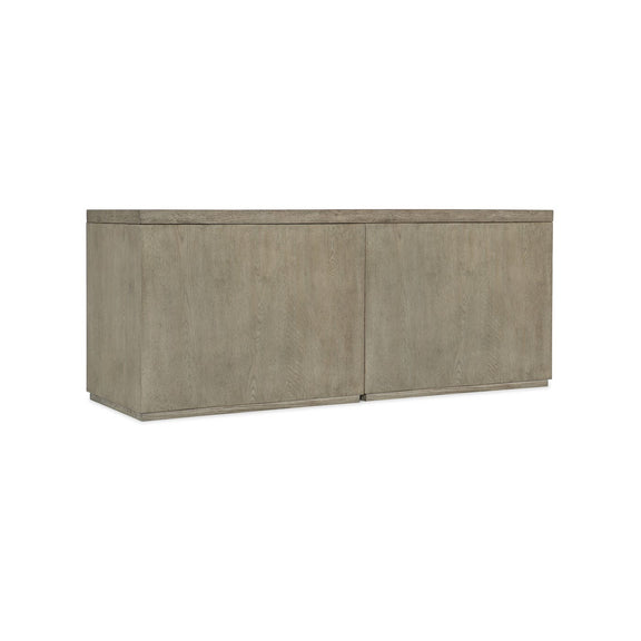 Linville Falls 72" Credenza with Lateral File and Open Desk Cabinet