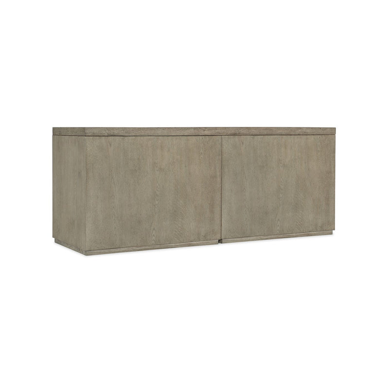 Linville Falls 72" Credenza with Lateral File and Open Desk Cabinet