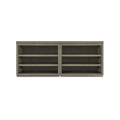 Linville Falls 72" Credenza with Two Open Desk Cabinets