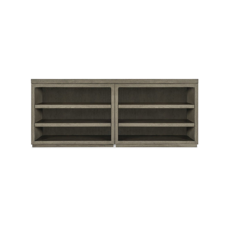 Linville Falls 72" Credenza with Two Open Desk Cabinets