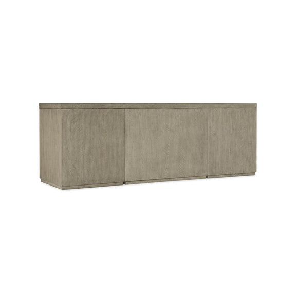 Linville Falls 84" Credenza with Two Files and Open Desk Cabinet