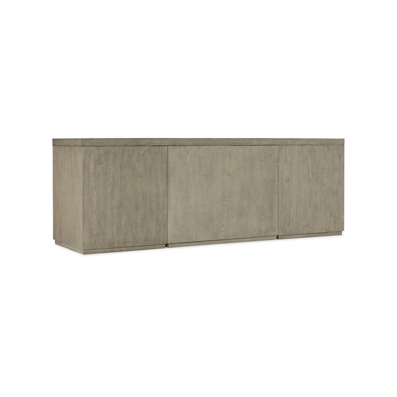 Linville Falls 84" Credenza with Two Files and Open Desk Cabinet