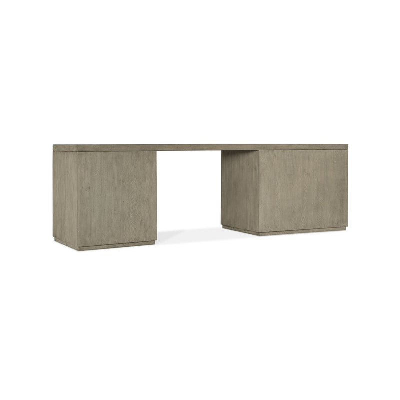Linville Falls 96" Desk with One File and Open Desk Cabinet