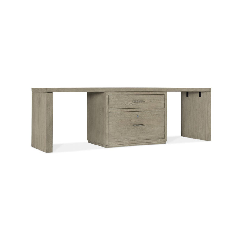 Linville Falls 96" Desk with Centered Lateral File
