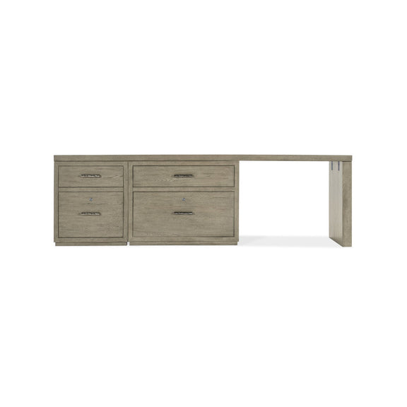 Linville Falls 96" Desk with File and Lateral File