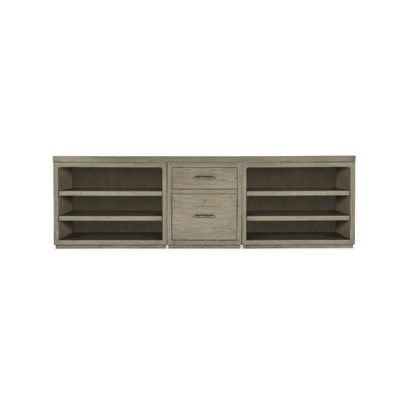 Linville Falls 96" Credenza with File and Two Open Desk Cabinets Credenza