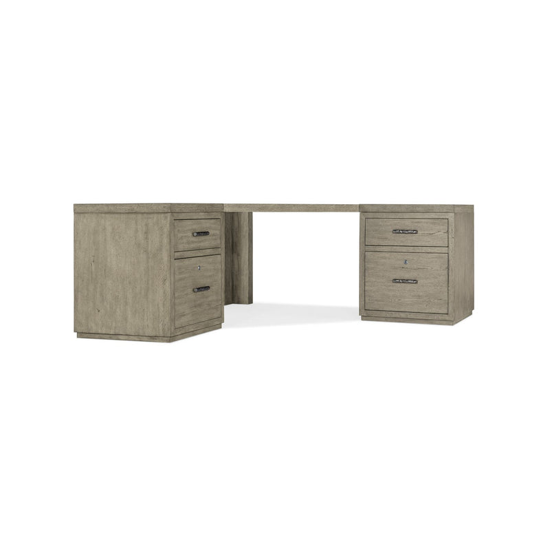Linville Falls Corner Desk with Two Files