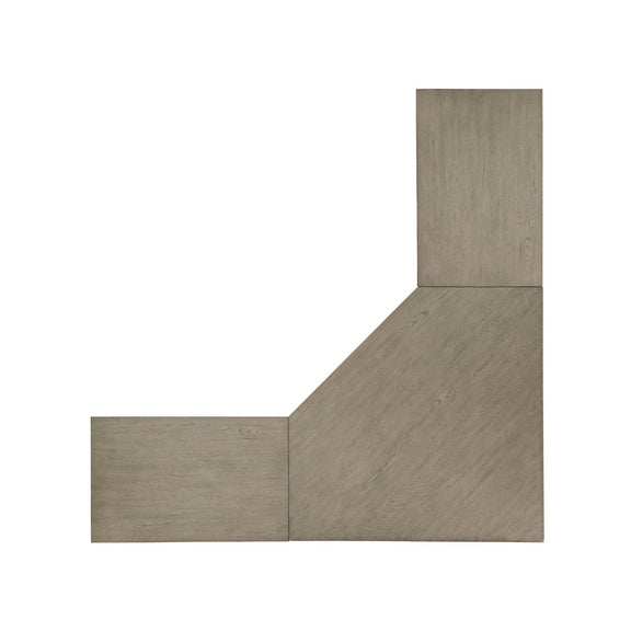 Linville Falls Corner Desk with Two Lateral Files