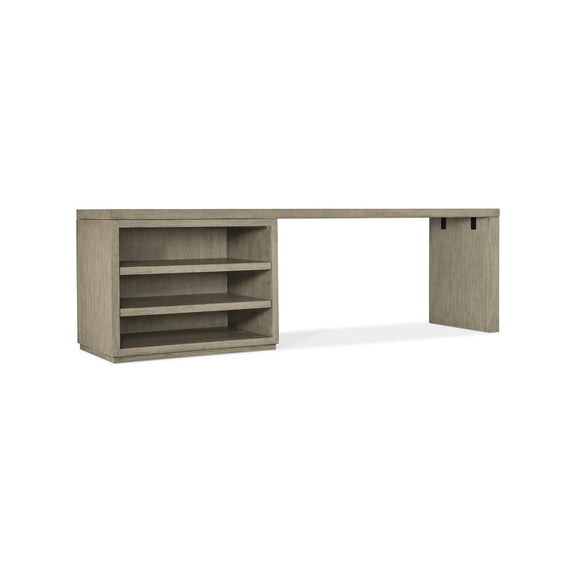 Linville Falls 96" Desk with Open Desk Cabinet