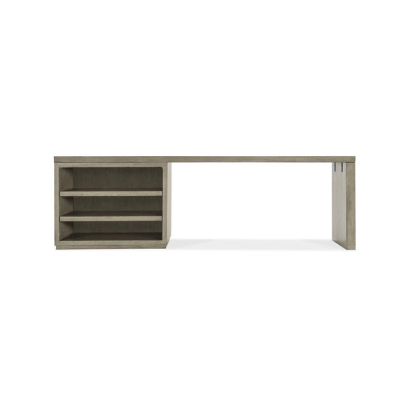 Linville Falls 96" Desk with Open Desk Cabinet