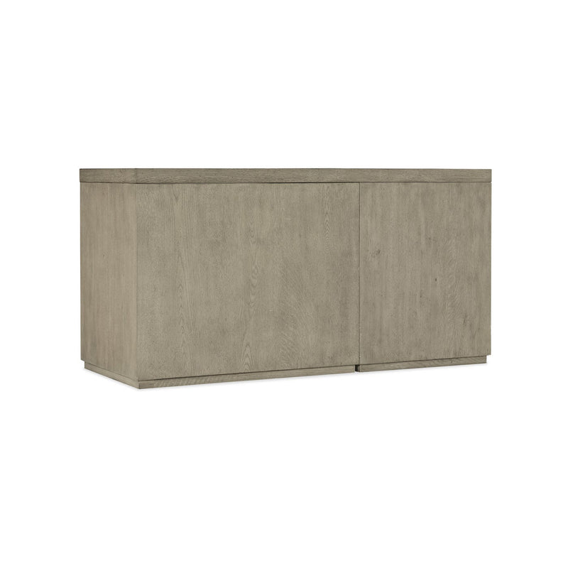Linville Falls 60" Credenza with File and Open Desk Cabinet
