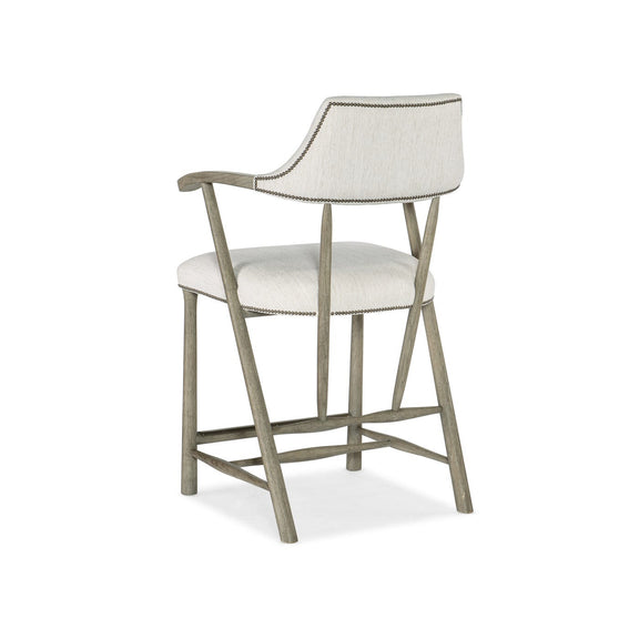 Linville Falls Stack Rock Counter Stool - Mink