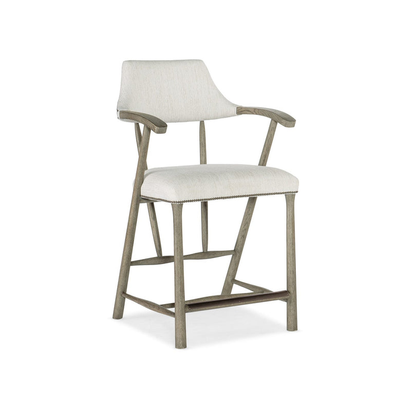 Linville Falls Stack Rock Counter Stool - Mink