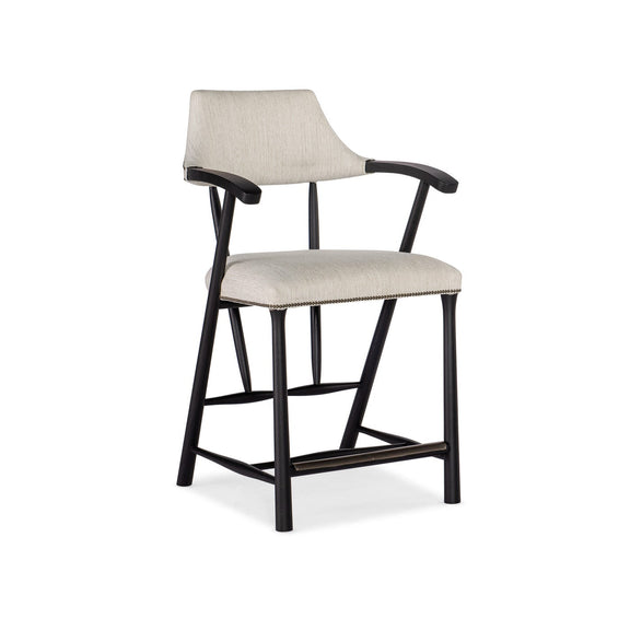 Linville Falls Stack Rock Counter Stool - Shadow
