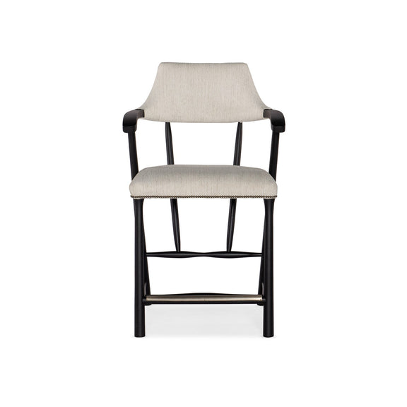 Linville Falls Stack Rock Counter Stool - Shadow