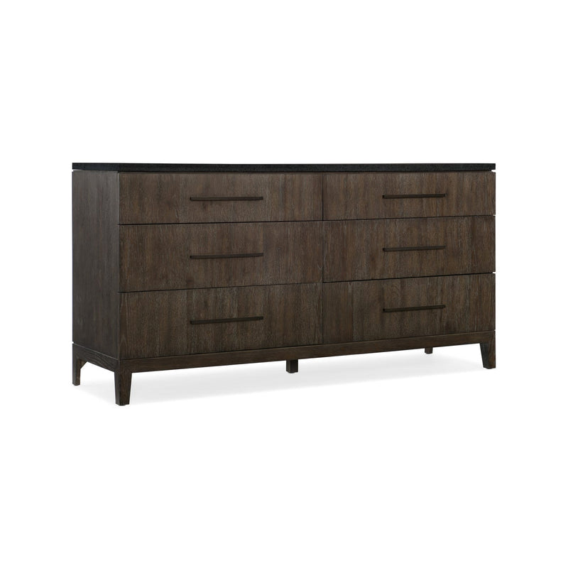 Miramar Aventura Raphael Six-Drawer Stone Top Dresser