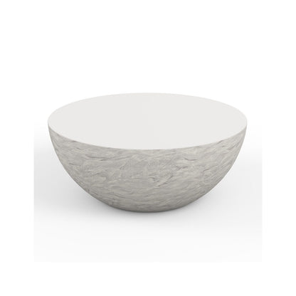 Antique Stone Bowl Coffee Table