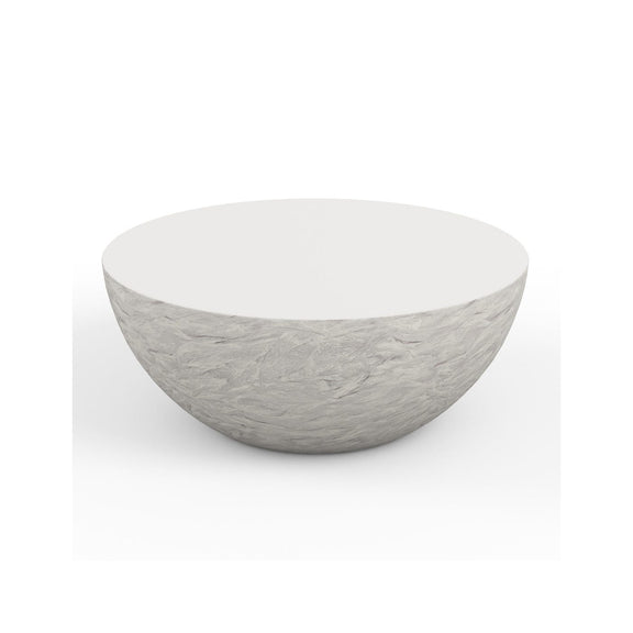 Antique Stone Bowl Coffee Table