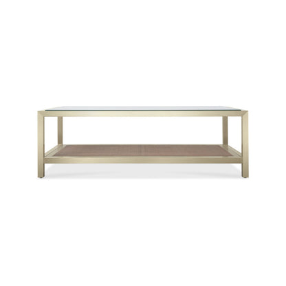 Melange Raising Cane Cocktail Table