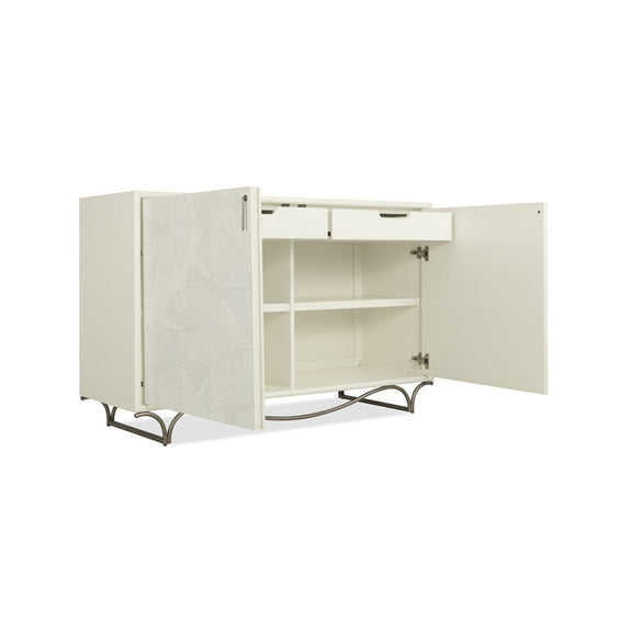Melange White Lotus Hall Chest