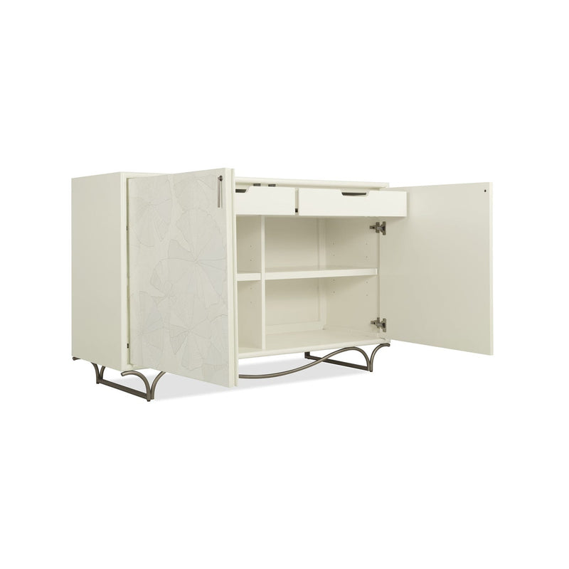 Melange White Lotus Hall Chest