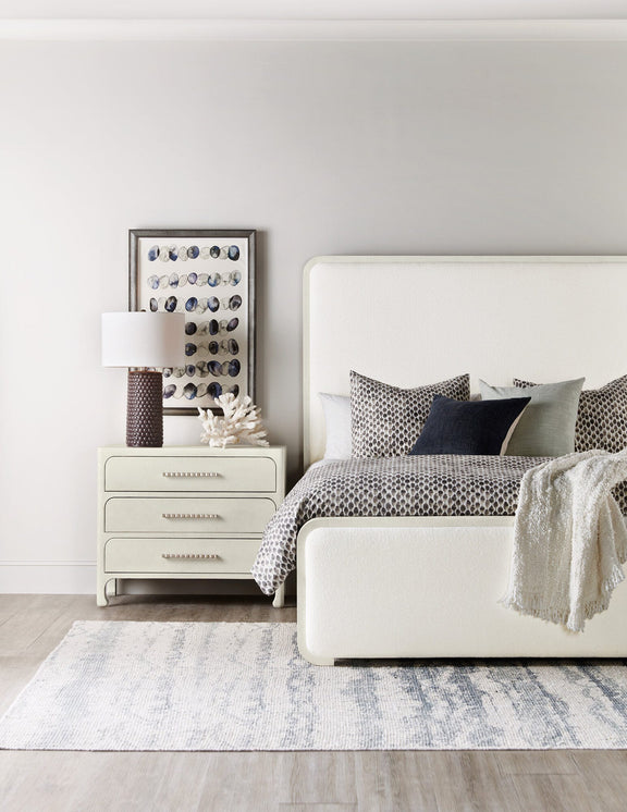 Serenity Ashore Upholstered Panel Bed