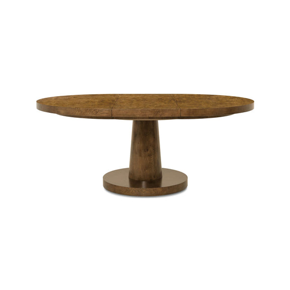 Barton Springs Round Dining Table with One 20-inch Leaf