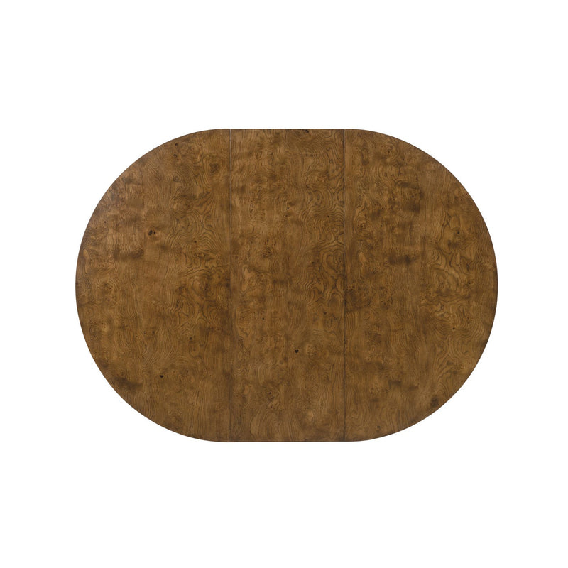 Barton Springs Round Dining Table with One 20-inch Leaf