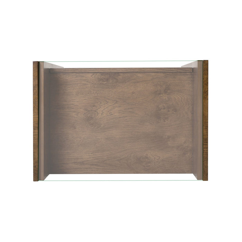 Barton Springs Two Drawer Open Nightstand