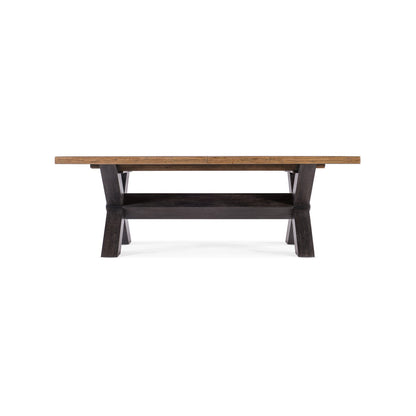 Big Sky Trestle Dining Table with 2-20in Leaves