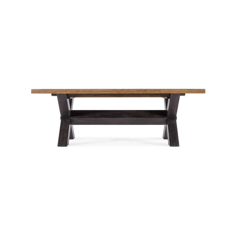 Big Sky Trestle Dining Table with 2-20in Leaves
